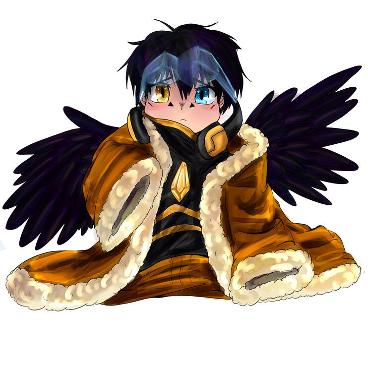 Toddler in Hawks' Clothes by avrochan